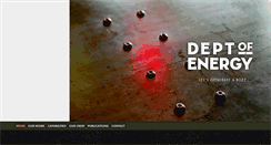 Desktop Screenshot of deptofenergy.com